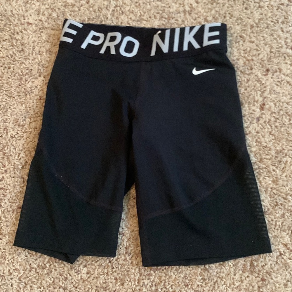 Nike Pro Biker Shorts with mesh on the side